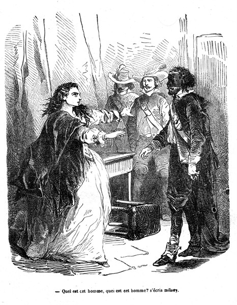 Les trois mousquetaires, Athos et le bourreau chez Milady
