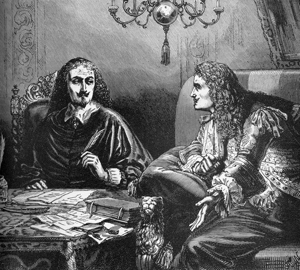 Illustration de J. Désandré et A. de Neuville. "Le Vicomte de Bragelonne".