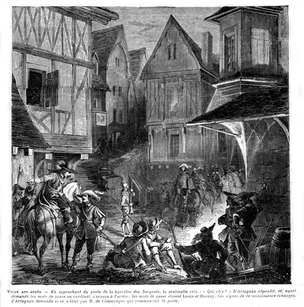 Vingt ans après (suite de "Les trois mousquetaires")