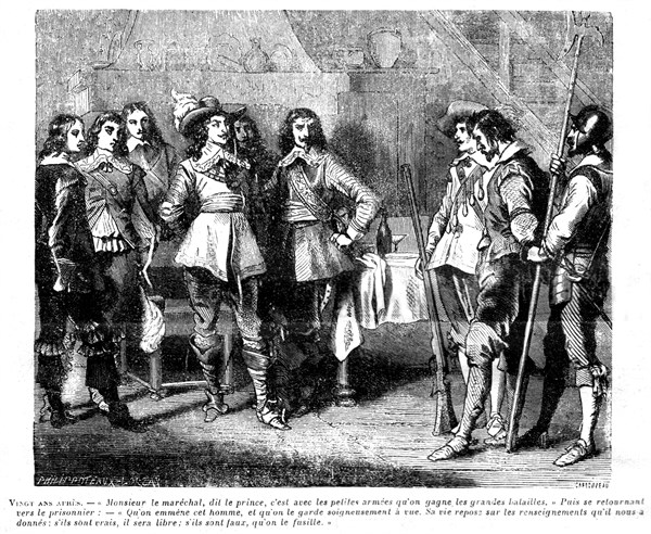 Vingt ans après (suite de "Les trois mousquetaires")