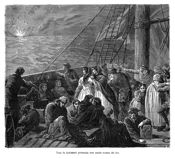 Dumas, "Les drames de la mer"