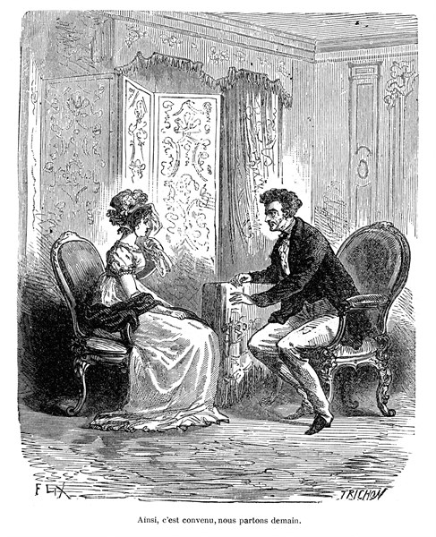 Dumas, "Une aventure d'amour"