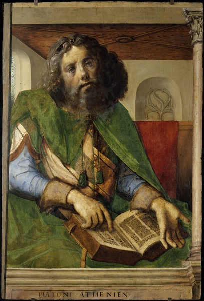 Berruguete, Portrait of Plato