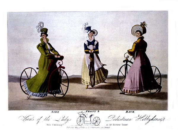Dandy horses in London