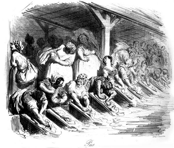 Doré, Les lavandières