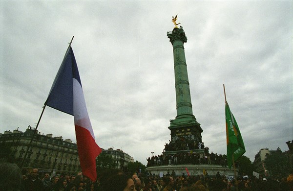 1er mai à la Bastille