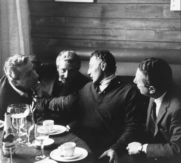 Gianni Agnelli, Megève, 1963