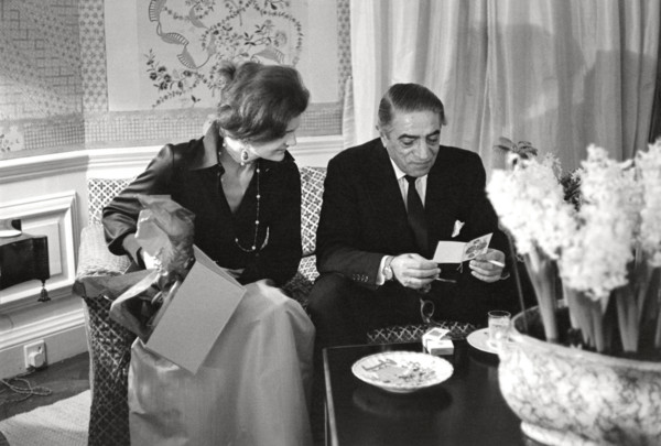 Jackie and Aristotle Onassis