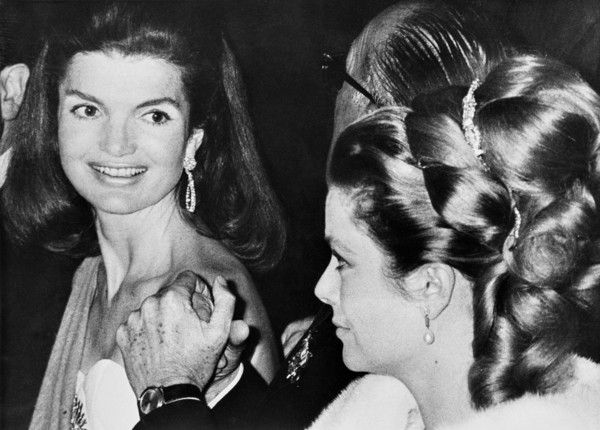 Jackie Kennedy with Grace de Monaco