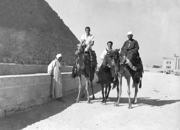 Benno Graziani au Caire, 1954