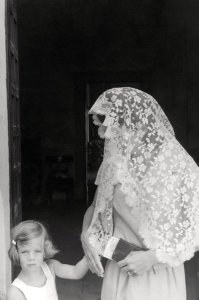 Jackie Kennedy et sa fille Caroline