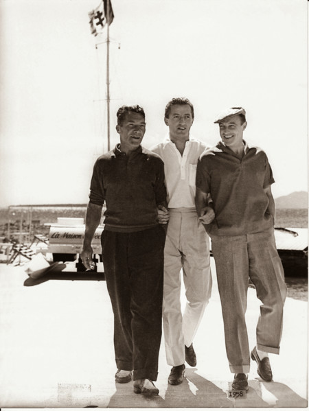 avril 1958 juan les pins gene jelly commandant rayon