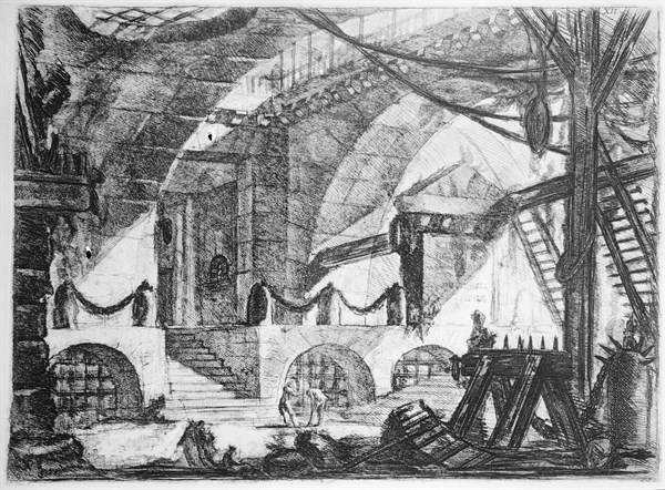 Les Prisons imaginaires par Piranèse