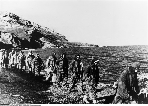 Prisonniers de guerre allemands, 1943