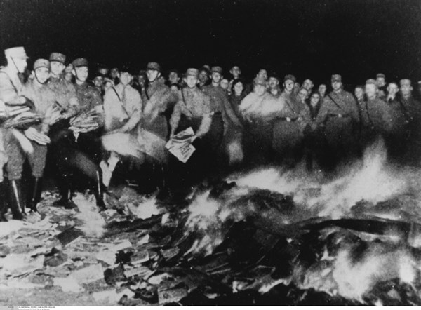 Autodafé à Berlin, 1933