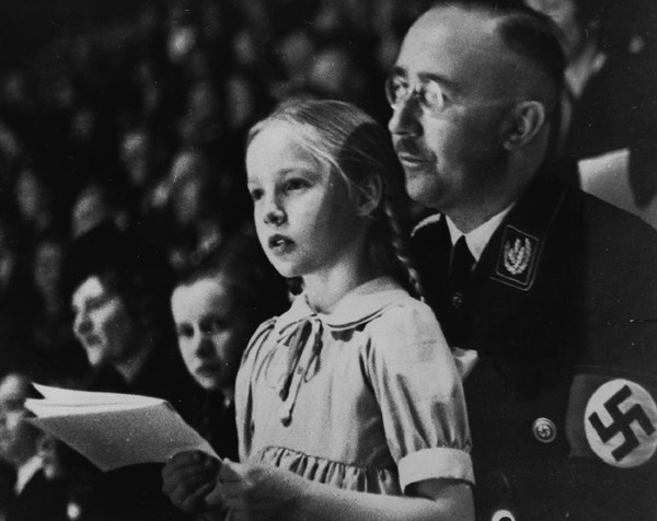 Heinrich Himmler et sa fille, 1938