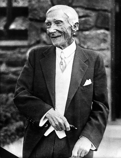 John D. Rockefeller, 1934