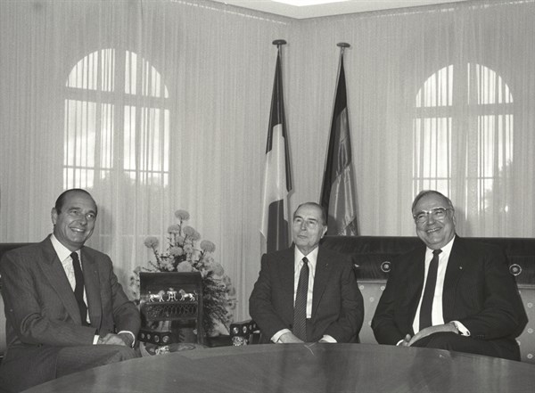 Karlsruhe - 50. DeutschFranzösische Konsultationen 1987 in Karlsruhe