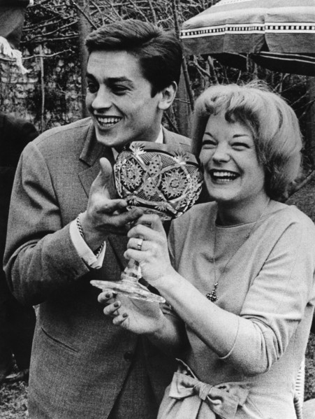 Romy Schneider et Alain Delon