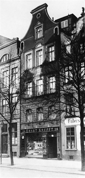 La maison natale d'Arthur Schopenhauer à Danzig