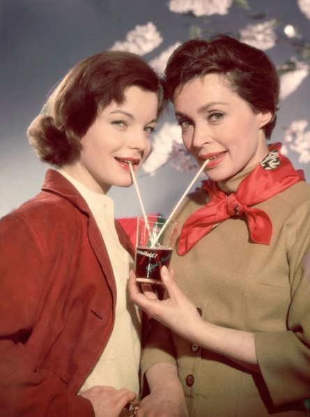 Romy Schneider et Lilli Palmer