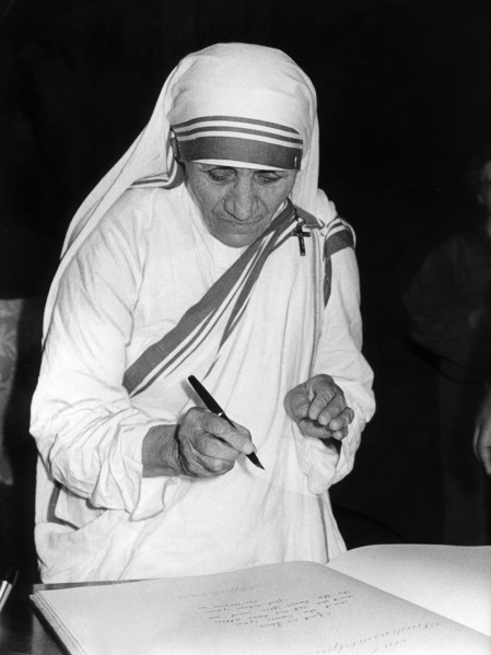 Mère Teresa en 1981