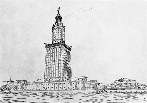 Phare d'Alexandrie à Pharos