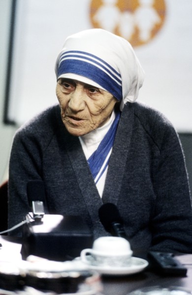 Mère Teresa en 1989