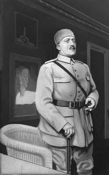 Guillaume Apollinaire en soldat