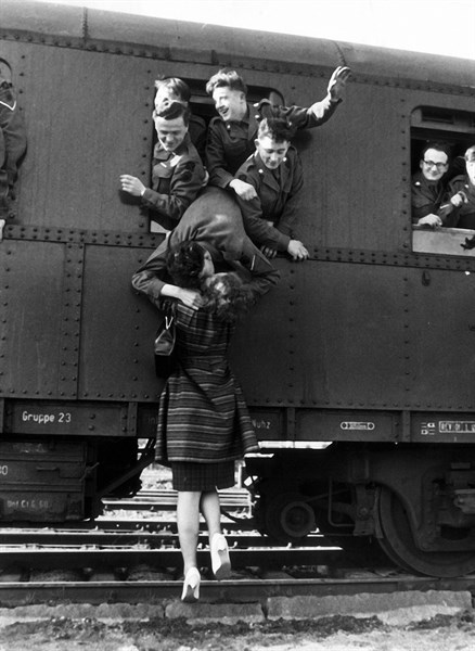Le bataillon 'Kings own Schottish Borderers' quitte Berlin