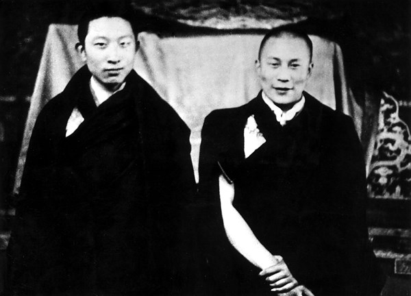 Dalai Lama et le Pantschen Lama