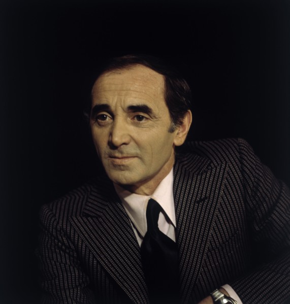 Portrait de Charles Aznavour