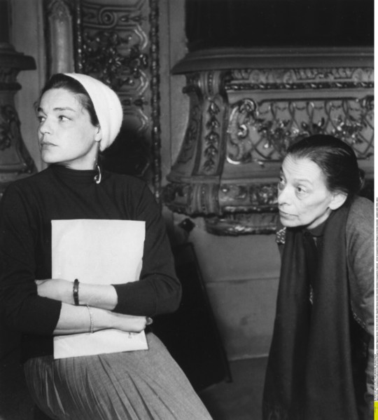 Simone Signore et Helene Weigel