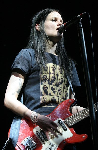 The Kills; Musikgruppe, Rockmusik, Punk; Grossbritannien
Saengerin Alison Mosshart alias VV;