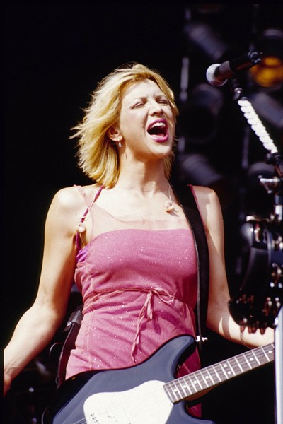 Courtney Love; (eigentlich Courtney Michelle Harrison); Saengerin, Musikerin, Schauspielerin; USA;