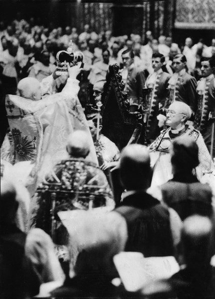Cérémonie du couronnement du roi George VI du Royaume-Uni