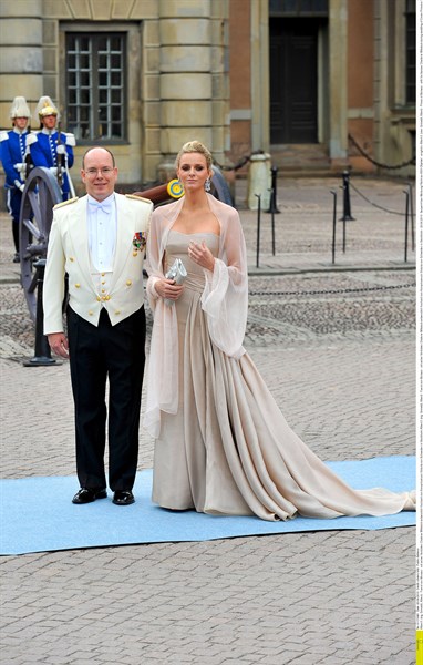 Albert II de Monaco et Charlène Wittstock