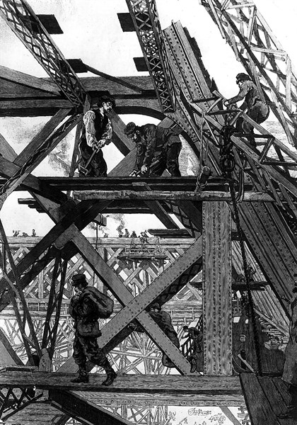 Construction de la Tour Eiffel