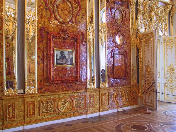 Zarskoje Selo (Puschkin) - das Bernsteinzimmer im Katharinenpalast, Wiederherstellung