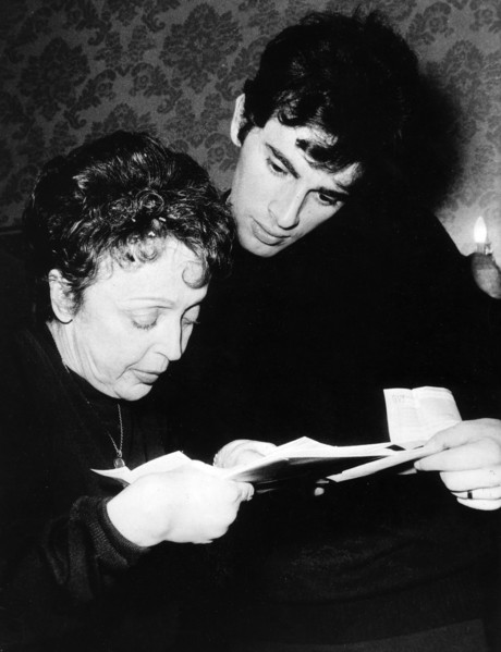 Edith Piaf et son mari Théo Sarapo