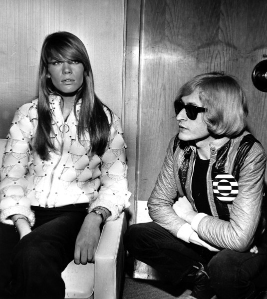 Françoise Hardy et Michel Polnareff (1967)