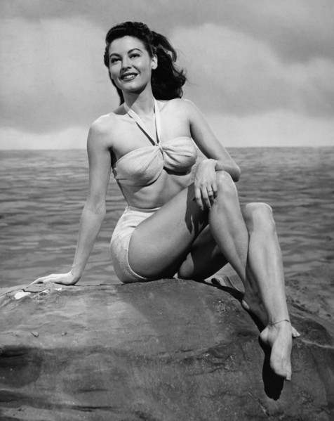 Ave Gardner, vers 1955
