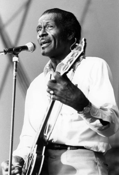 Chuck Berry, juillet 1987