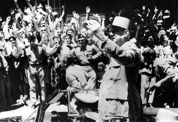 Charles de Gaulle à Alger, 1958