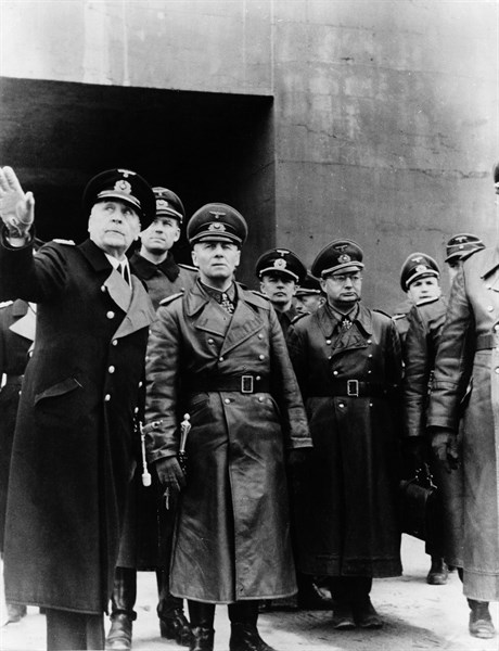 Erwin Rommel: General D: bei Inspektion U-Boot-Bunker 1944