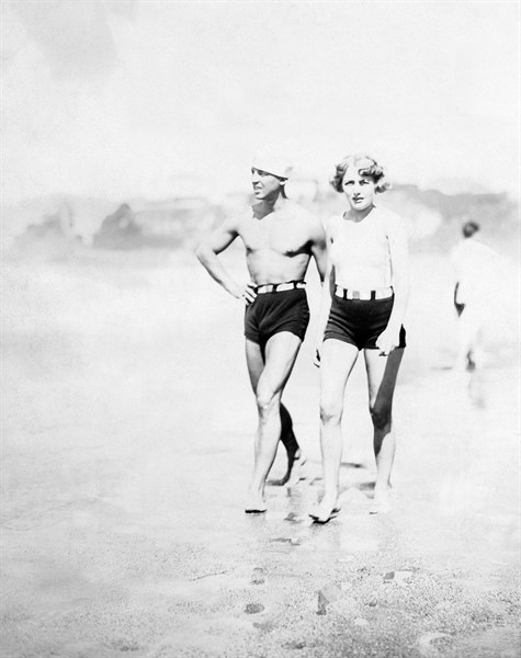 Swimwear fashion in France