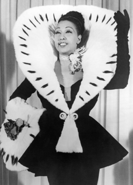 Josephine Baker en Pierre Balmain