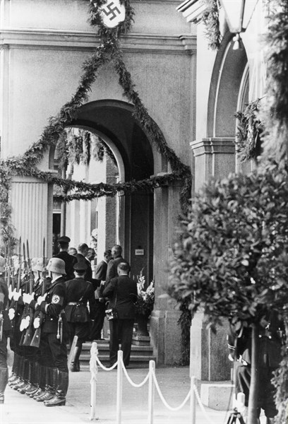 Rencontre Hitler - Chamberlain en 1938