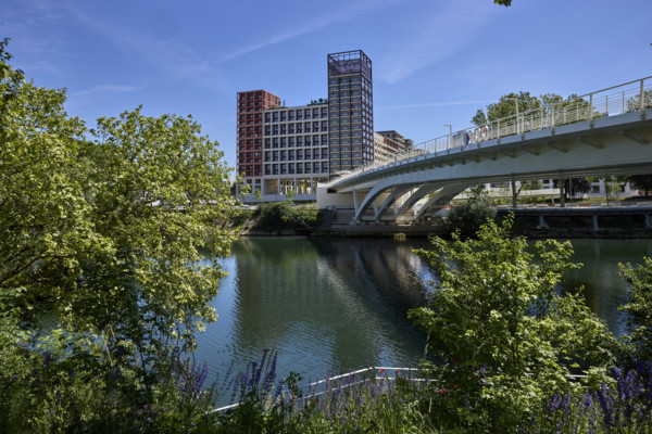 Urban greening in Saint-Denis