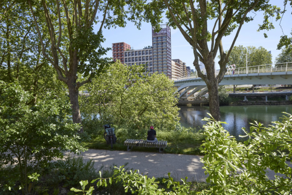 Urban greening in Saint-Denis